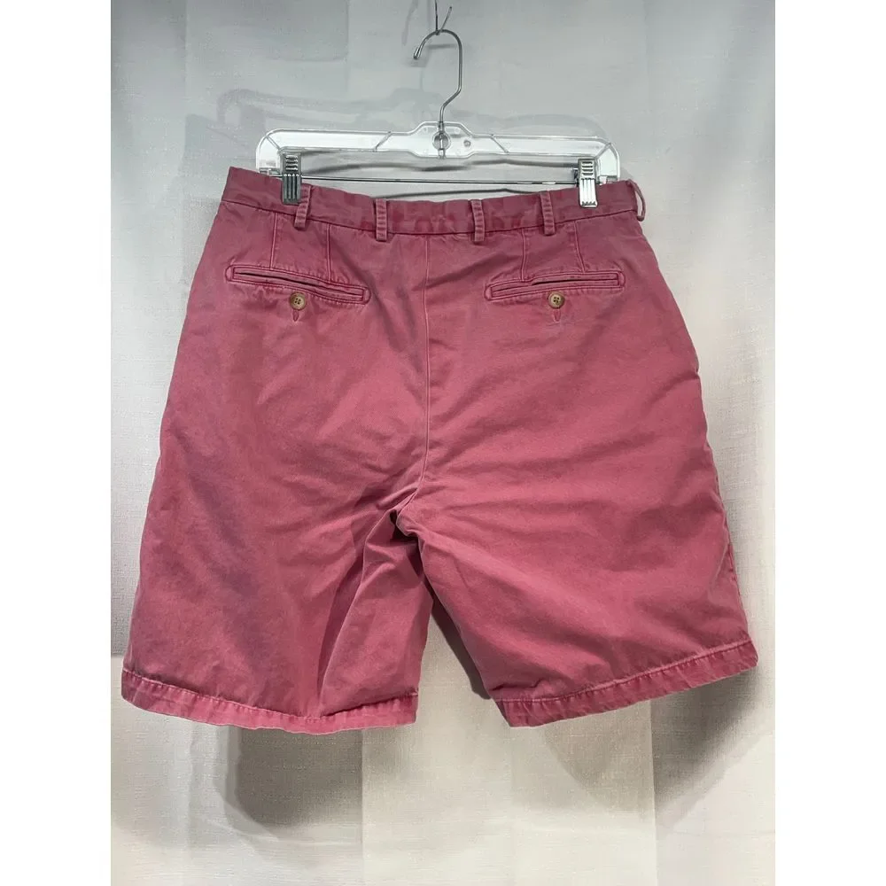 Peter Millar Men's Shorts Red Size 32‎